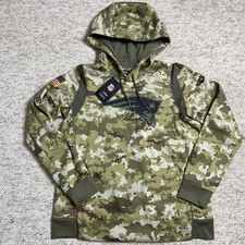 Nike Dri-Fit New England Patriots NFL Salute To Service Hoodie Women's sz S NWT