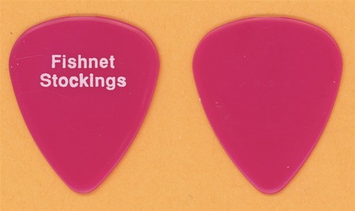 Fishnet Stockings Vintage Tour Guitar Pick