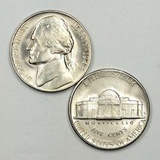 1948 S UNCIRCULATED JEFFERSON NICKEL CHOICE TO GEM BU