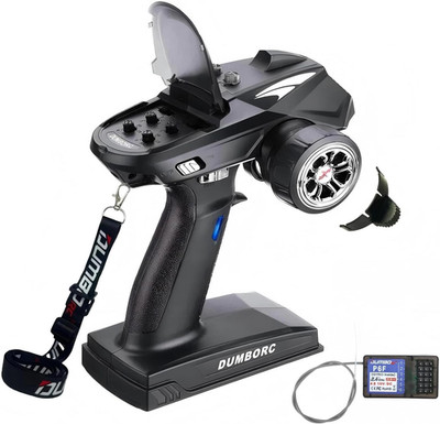 Dumborc X6 Rc Transmitter with P6F Receiver 2.4Ghz Radio 6 Channel Remote Contro