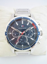 TOMMY HILFIGER WATCH MASON MENS 1791788 STAINLESS STEEL BRACELET QUARTZ GENUINE