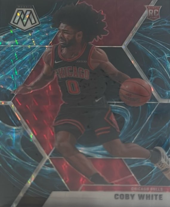 2019 Panini Mosaic #211 Coby White Genesis