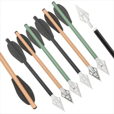 6.3'' Archery Aluminum Arrow Crossbow Bolts Blade Broadhead Hunting Target