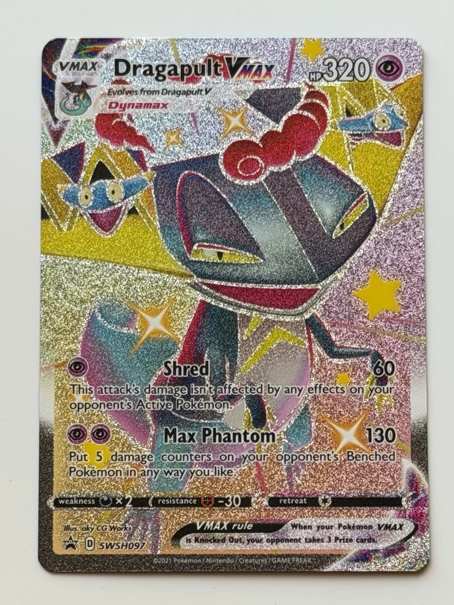 dragapult vmax pokemon card value 2020 Pokemon: DRAGAPULT VMAX 093/192 [Full Art] [Rebel Clash] Gem Mint PSA  10 