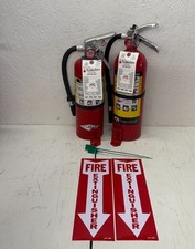 Fire Extinguisher - 5Lb ABC Fire Extinguisher - Lot of 2