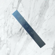 TheCoffeeMonsterzCo TCMC | Black Metal Ruler