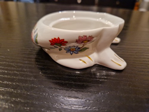 Aynsley Fine Bone China Pembroke Frosch geformte Schmuckschatulle - Bild 8 von 11