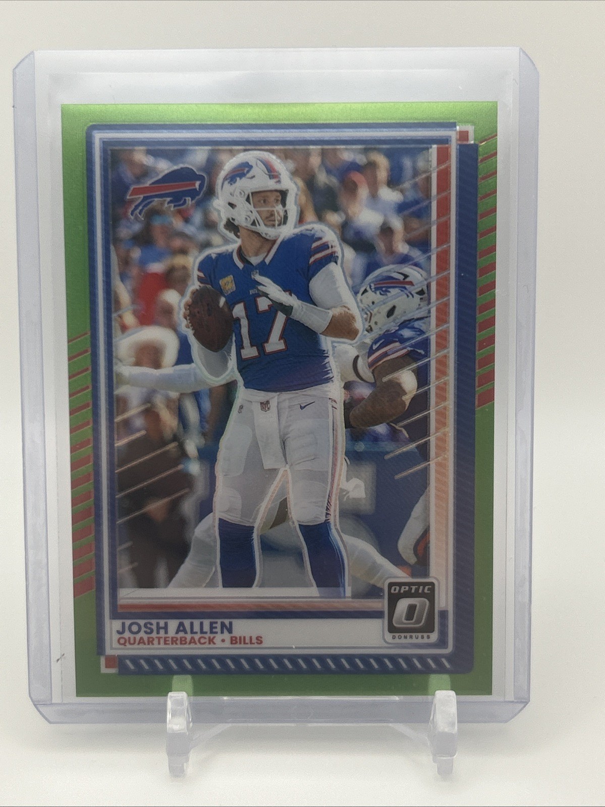 2025 Panini Donruss Optic - Josh Allen #70 Holo Prizm Green /50🔥
