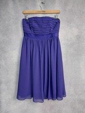 coast dress 8 formal, Occasion Dress. Purple Chiffon Fit And Flare Kneelength