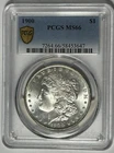 1900 MORGAN DOLLAR PCGS MS 66