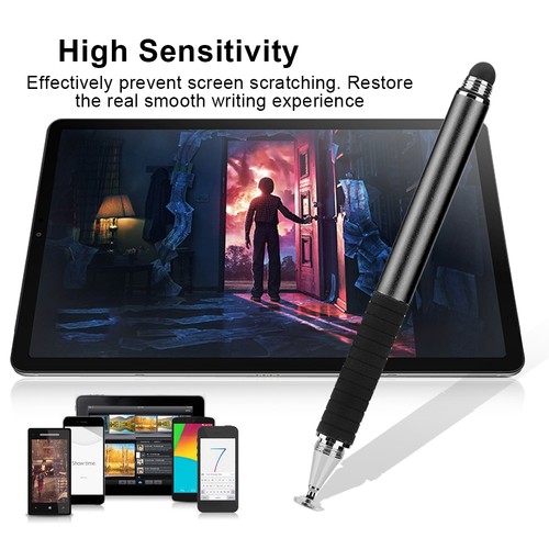(Black)XUMIUZIY Touch Stylus 2-in-1 Conductive Cloth Silicone Suction Cup - Photo 2 sur 10