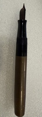 Waterman Parker Vintage Brown Fountain Pen Pat Ideal
