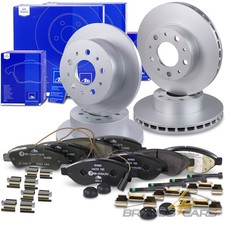 ATE BREMSSCHEIBEN Ø280/280 +BREMSBELÄGE VORNE+HINTEN FÜR FIAT DUCATO 250