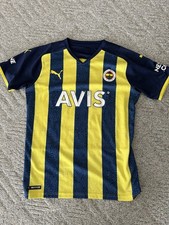 Camiseta de fútbol para hombre PUMA Fenerbahce SK Home Avis azul medieval, talla M
