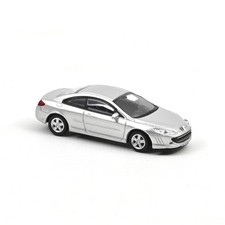 Peugeot 407 Coupe 2006 - silver sports car silver car - 1/87 NOREV 474783
