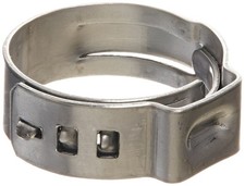 Oetiker 16700017 Stepless Ear Clamp, One Ear, 7 mm Band Width, Clamp ID Range...