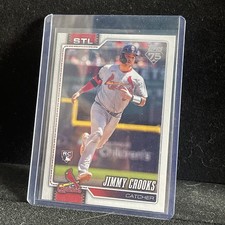 2026 Topps Series 1 Jimmy Crooks III #73 (RC) NM St. Louis Cardinals