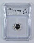 2018-S Roosevelt Dime Silver Reverse PR70 ICG *7202