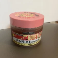 Soap & Glory Body Polish Body Scrub Simply The Boost Exfoliating  Smoothing NEW