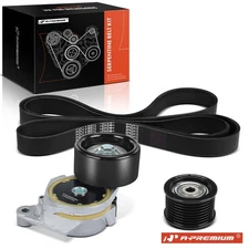 A-Premium 3x Serpentine Belt Drive Component Kit for Toyota Land Cruiser Sequoia