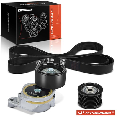 #ad A Premium 3x Serpentine Belt Drive Component Kit for Toyota Tundra 07 18 Lexus $72.32