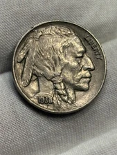 1938-D 5C Buffalo Nickel FULL HORN NICE COIN!! B6