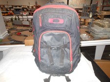 Black Red Oakley Large Backpack FA12 92483 RARE