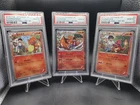 PSA 10 2016 Pokemon Charizard Charmander Charmeleon Pokekyun Set Japanese