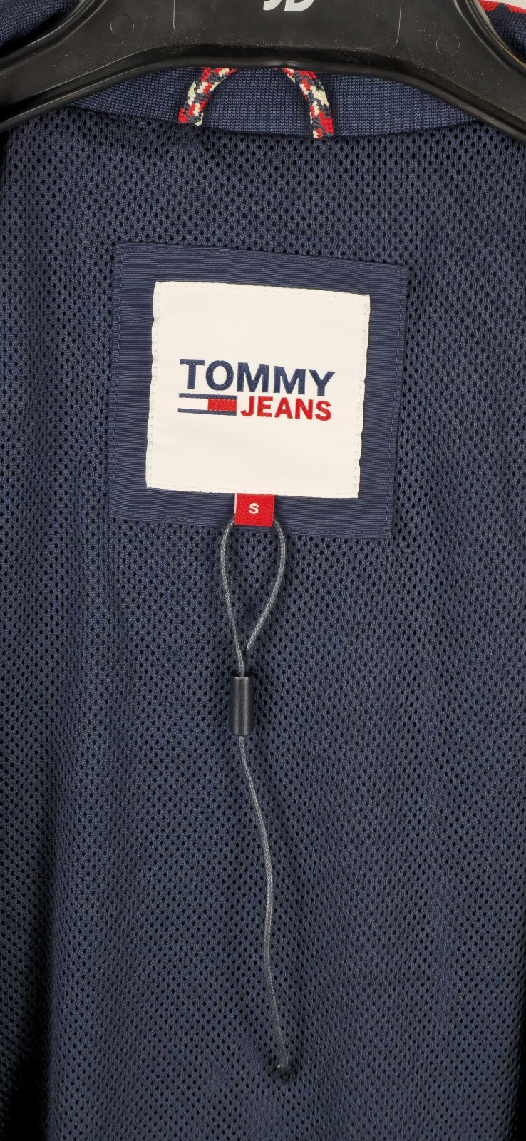 Tommy Hilfiger Essential Regular Fit Bomber Jacket – Dark Night Navy – Size S image 4