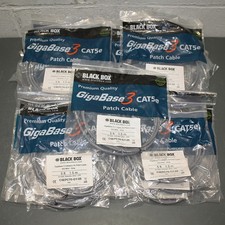  100 Black Box CAT5e Premium Patch Cable, 5ft Ethernet Cord, Gray, 350 MHz