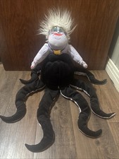 Disney Store Exclusive Ursula Stuffed Plush Doll 25 Little Mermaid Authentic