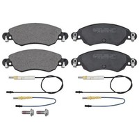 Bremsbelagsatz Inkl. VerschleißWarnkontakt 17 Mm A.B.S. FüR U.A. CitroËN C5