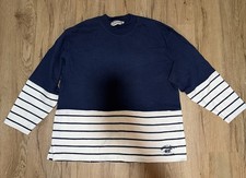 Vintage 80s Beverly Hills Polo Club Sz L Short Sleeve Striped Shirt Made in USA