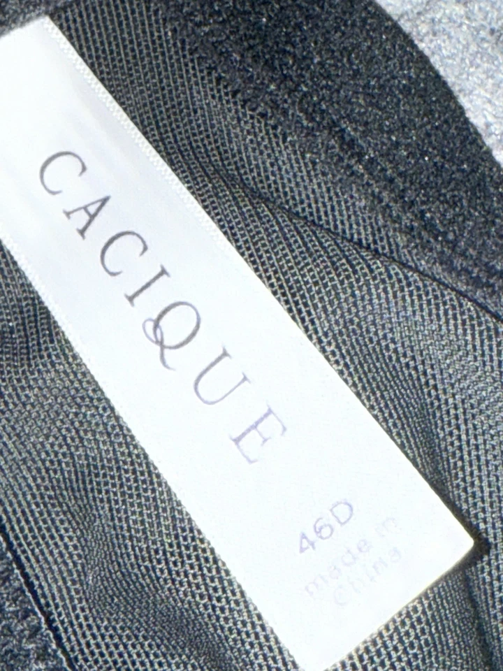 Sujetador Lane Bryant 46D Seriously Sexy Ligeramente Forrado Balconette Tirantes Foto 4 de 4