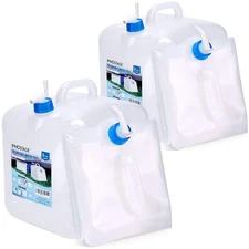 INNO STAGE 2 PACK Collapsible Water Container 5.3 Gallon with Spigot, Camping...