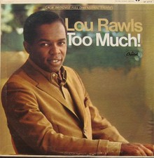 Lou Rawls TOO MUCH! vinyl lp ST-2713 David AXELROD Earl PALMER shrink wrap NM