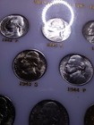 1942-1945 WWII "GEM" UNCIRCULATED JEFFERSON WARTIME 35% SILVER NICKEL COIN SET — photo 8