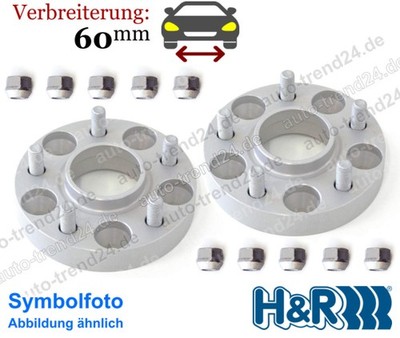 HR Spurverbreiterung 60mm/Achse für Land Rover Freelander Soft Top L314 1998-06