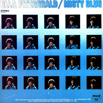 Ella Fitzgerald - Misty Blue LP (VG) .