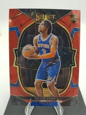 Trevor Keels #84 Select Rookie RC 2022-23 Red Wave Prizm Concourse NBA Card