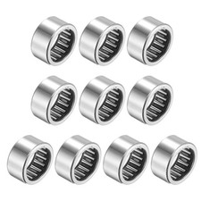 SCE128 Needle Roller Bearings 3/4" x 1" x 1/2" Chrome Steel Open End 10pcs