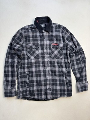 Volcom x Toy Machine Workwear Shirt Button Up Flannel