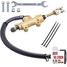 Universal Rear Brake Master Cylinder Compatible with 70cc 90cc 110cc 125cc