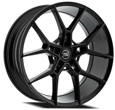 20'' Select Alpine Satin Black 20x9 Wheel 5x112  20mm Rim