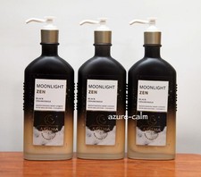 Bath Body Works Moonlight Zen - BLACK CHAMOMILE 6.5ozs Body Lotion x 3
