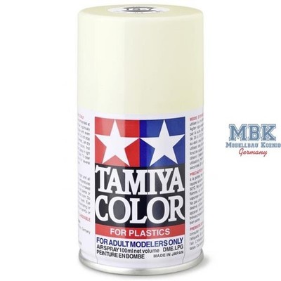 TAMIYA TS7 TS7 Racing Weiss , glänzend - Spraydose 100ml