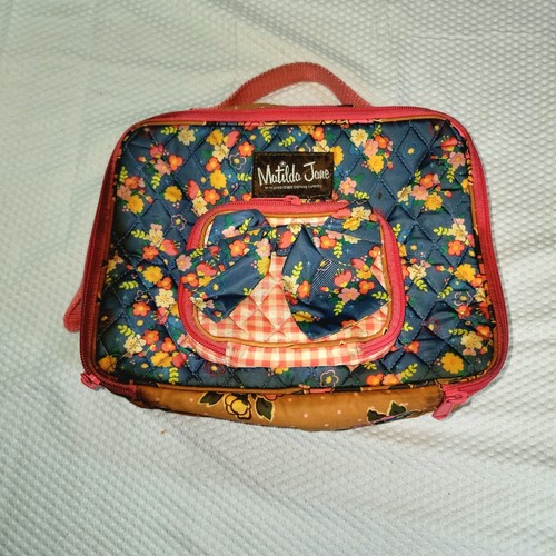 Matilda Jane Lunch Bag Bows Flowers Cheerful Happy lunchtime Insulated - Picture 9 of 10