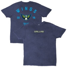 Unisex Stadium Essentials Heather Navy Dallas Wings Oversized Vintage Wash