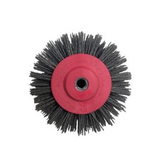 SPAZZOLA RULLO PUNZONATO NYLON SPAZZOLATRICE LEGNO Gr.60 Ø140x100mm SIT 