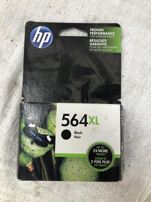 HP Office Jet 564XL Black High Yield Ink Cartridge CN684WN#140 | eBay